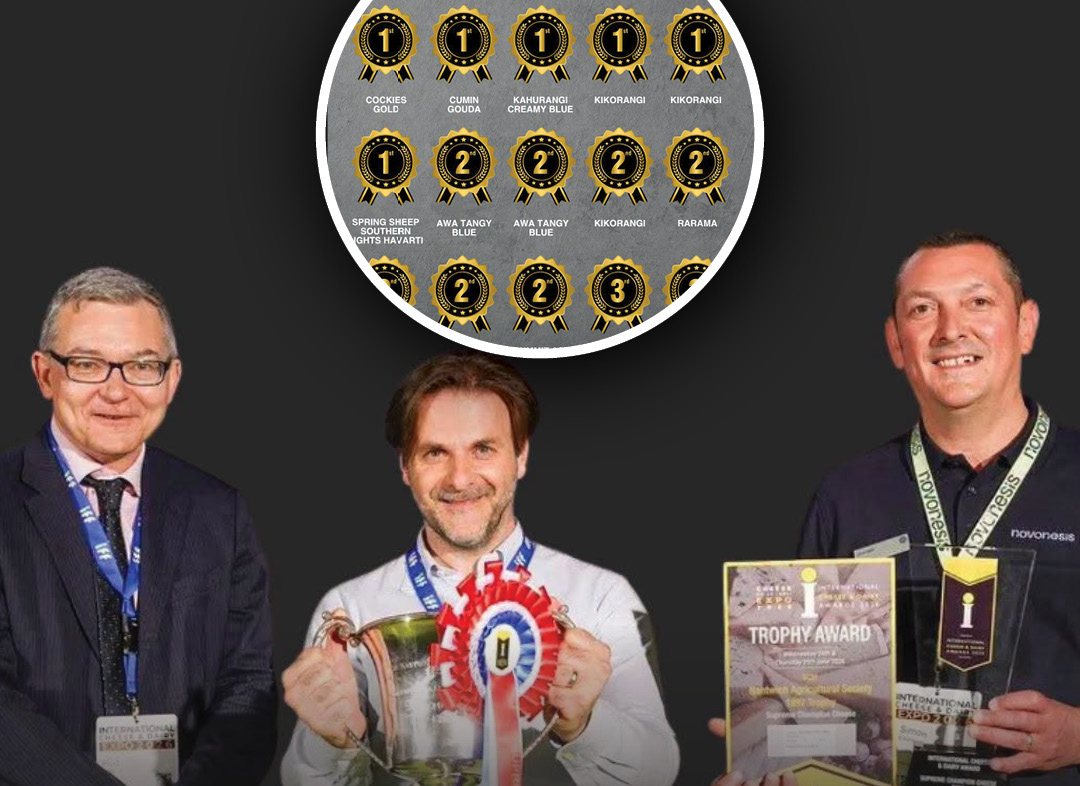 Eltham-made Kāpiti Kikorangi named Supreme Champion at global cheese awards