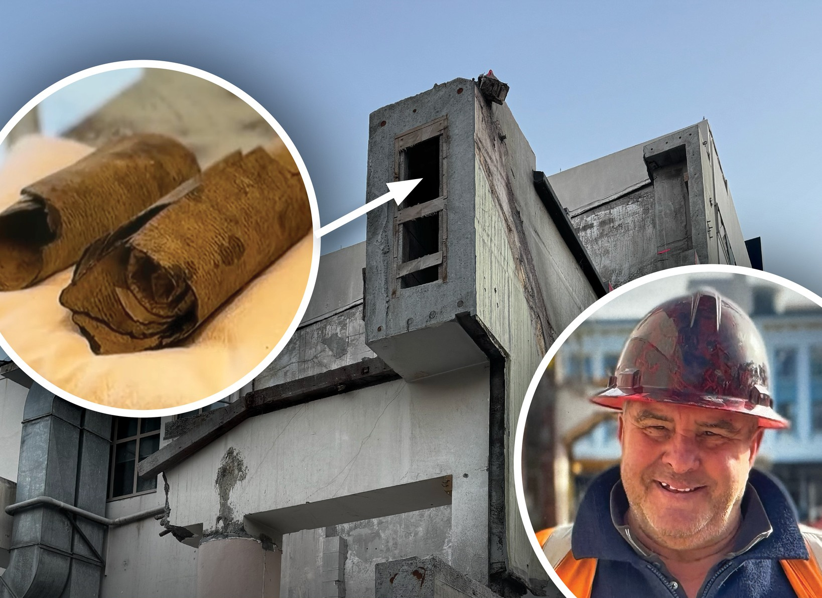 Historical Time Capsule Discovered During Metro Plaza Demolition in New Plymouth