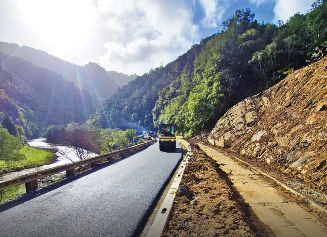 Work Begins on SH3 Awakino Gorge Rebuild to Restore Two-Lane Access