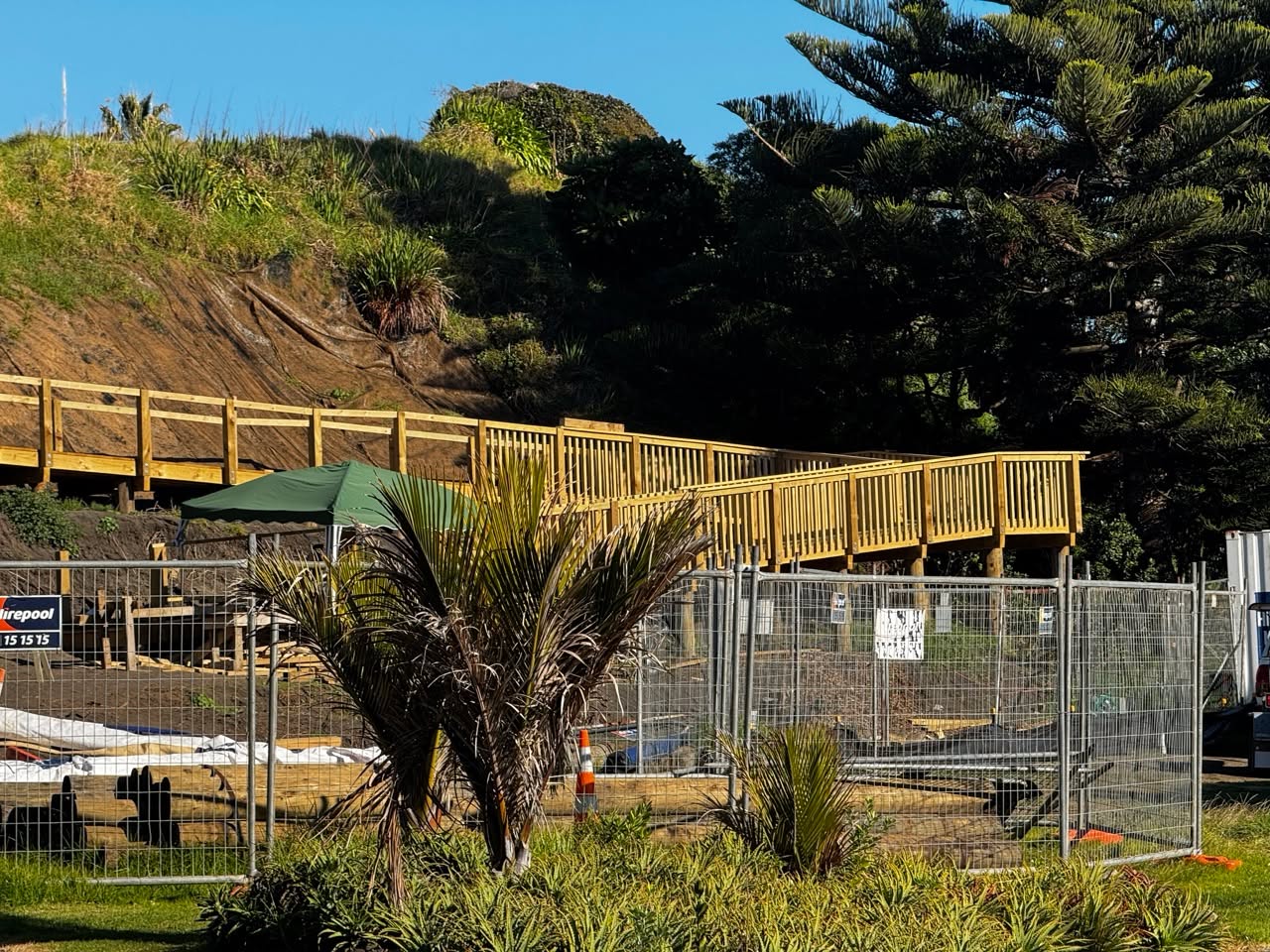 Photos: Fitzroy Beach ramp and steps project progress