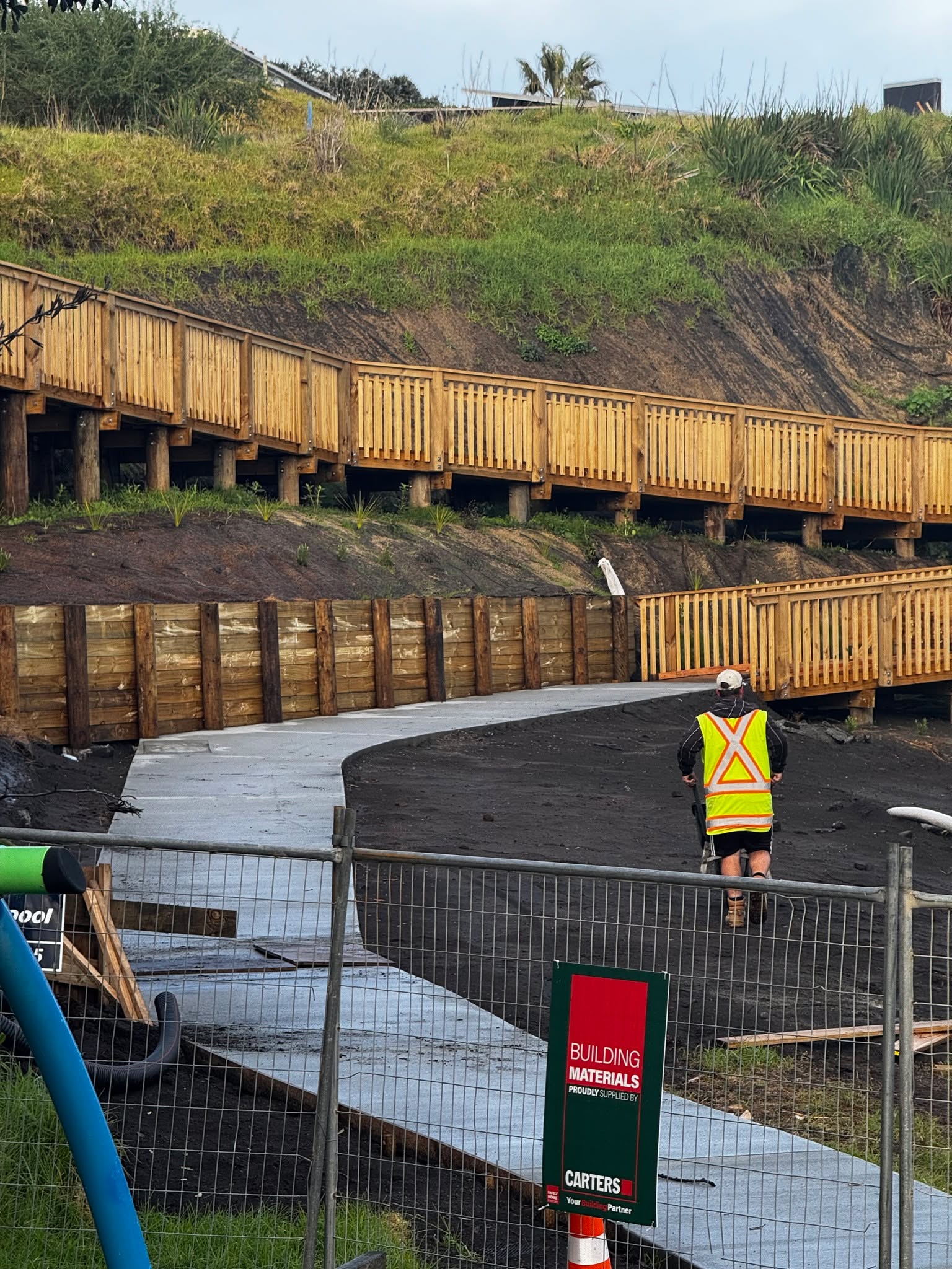 Fitzroy Beach access project nears completion