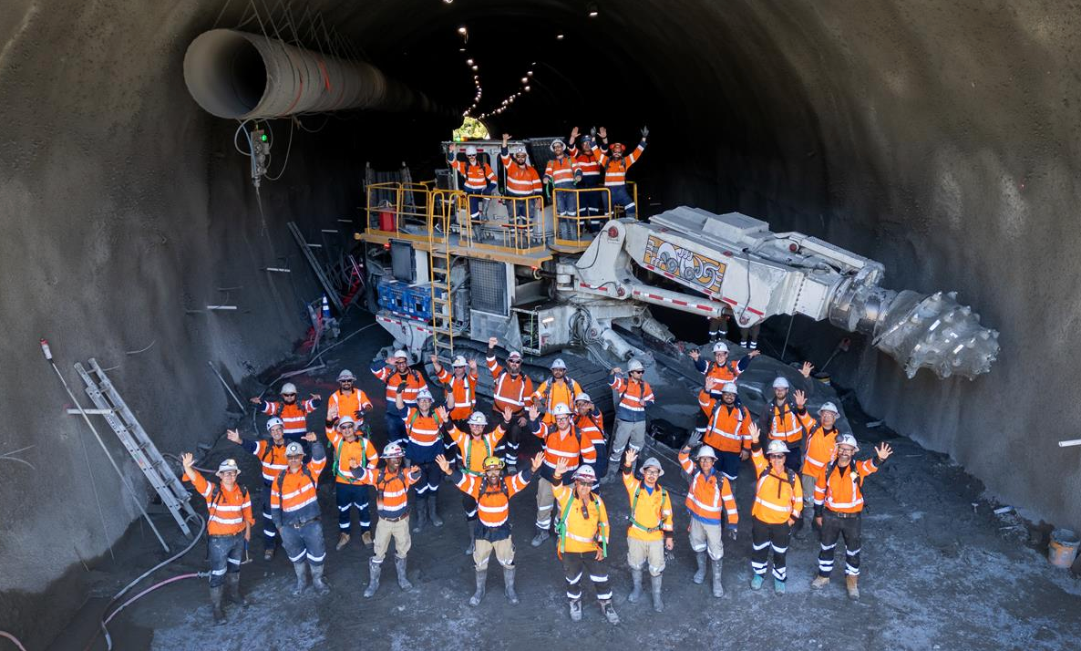 Major milestone reached as Mt Messenger bypass tunnel construction is completed
